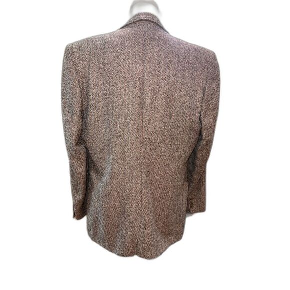 Vintage Yves Saint Laurent Menswear Blazer Tweed French Tailoring Robinson’s - Picture 2 of 11